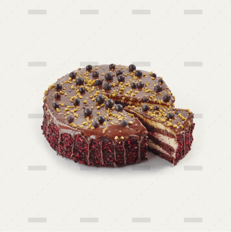 Dark chocolate cake - Image 2